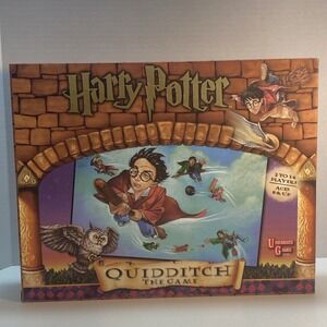 Harry Potter Quidditch The Game University‎ Games 2000 Fantasy Vintage COMPLETE